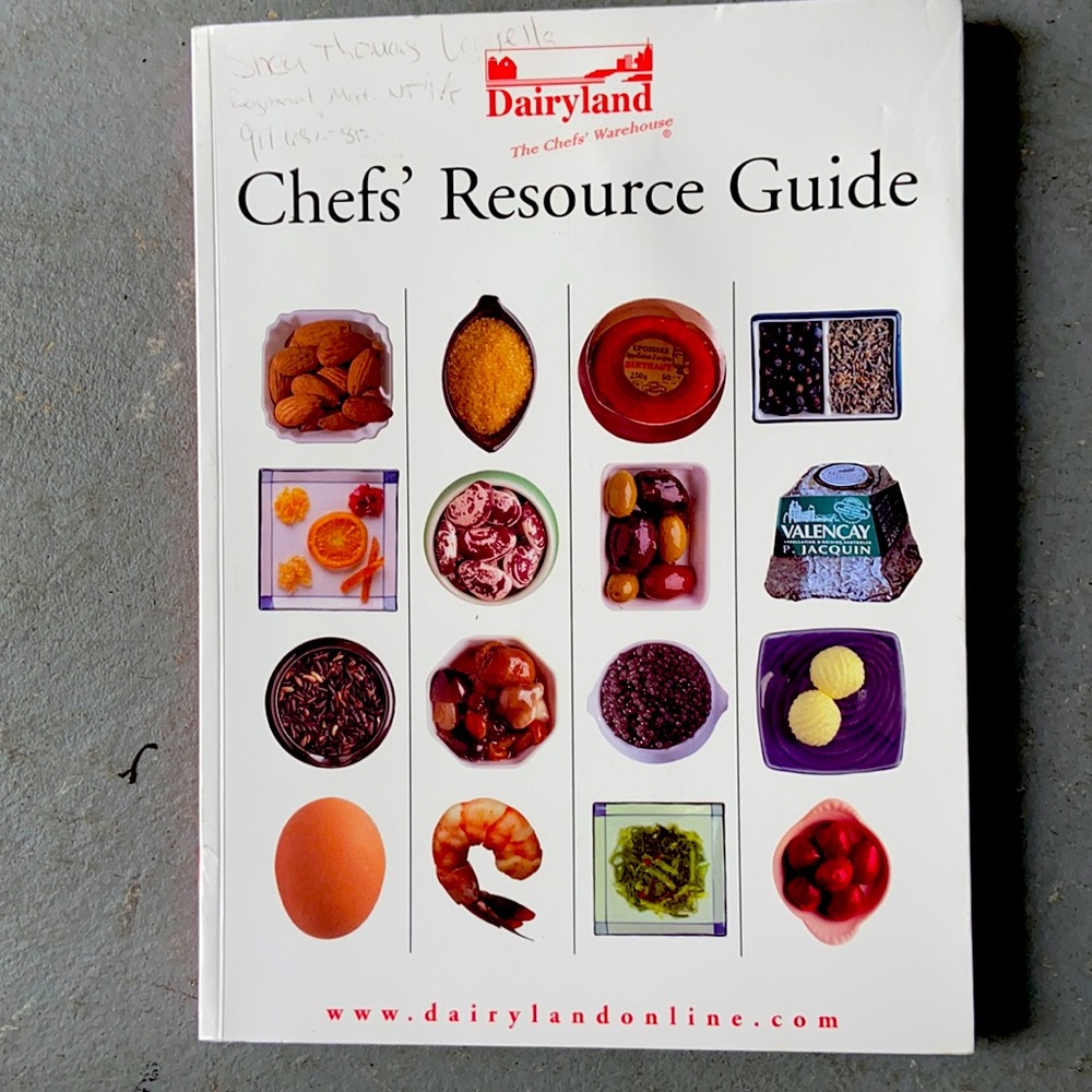 Chefs cook book, Resource Guide